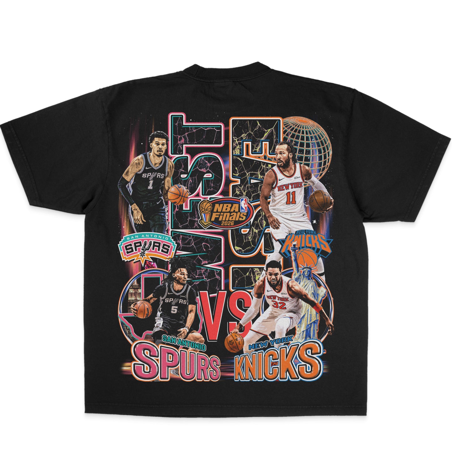 M4GLRY “MECCA VS THE ALAMO” Black T-Shirt