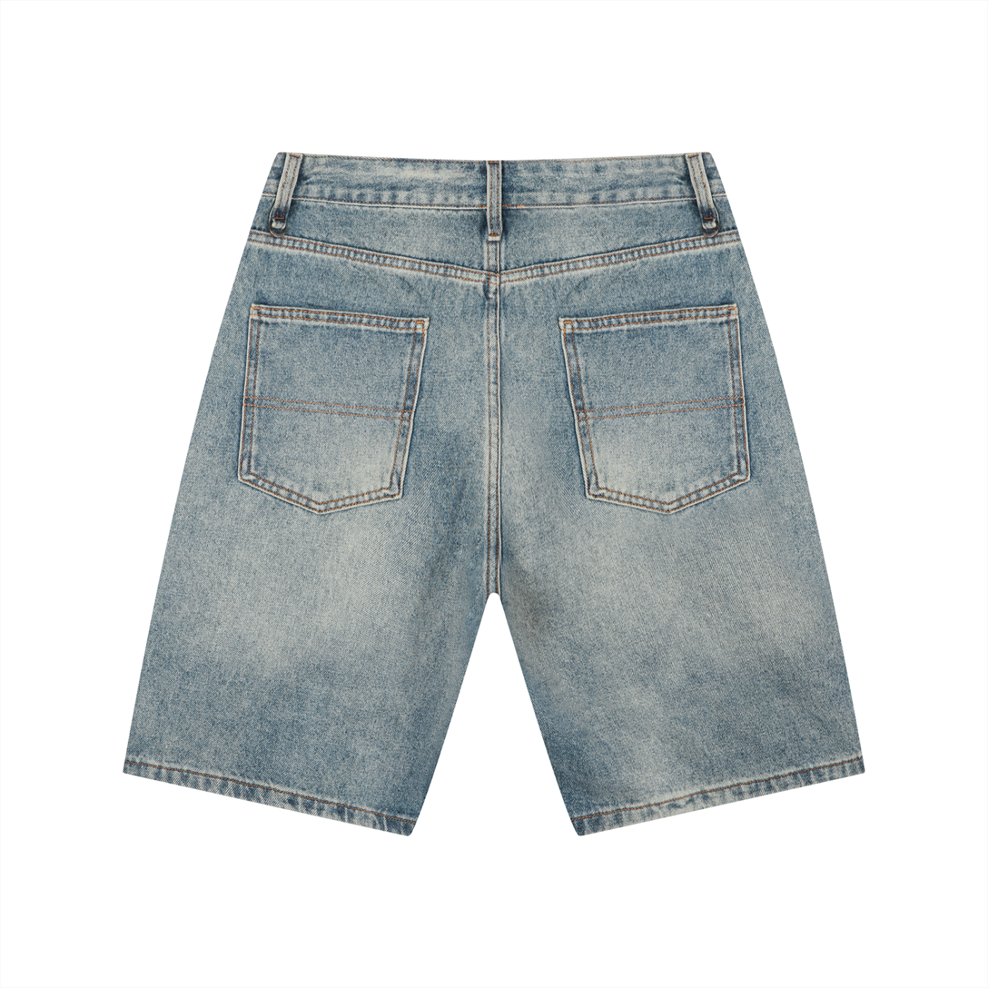 M4GLRY Men's Vintage Wash Denim Shorts