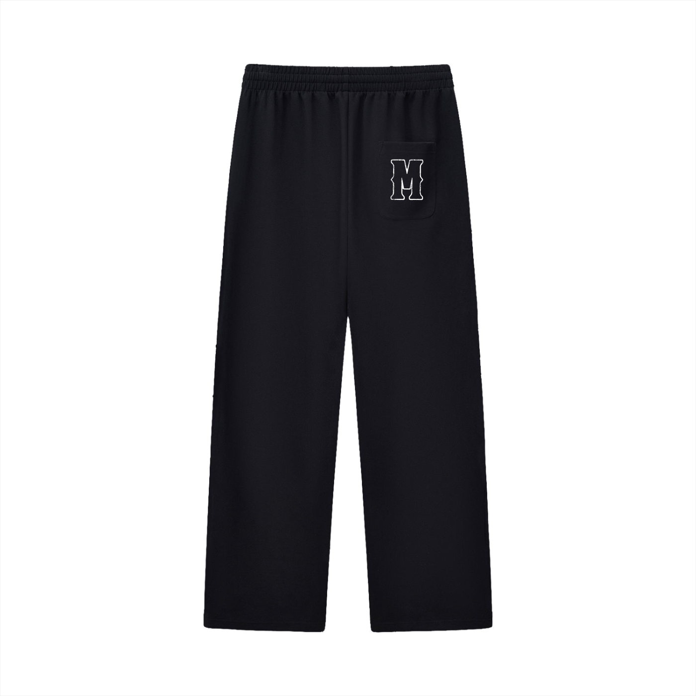 M4GLRY Curved Stripe Straight Sweatpants