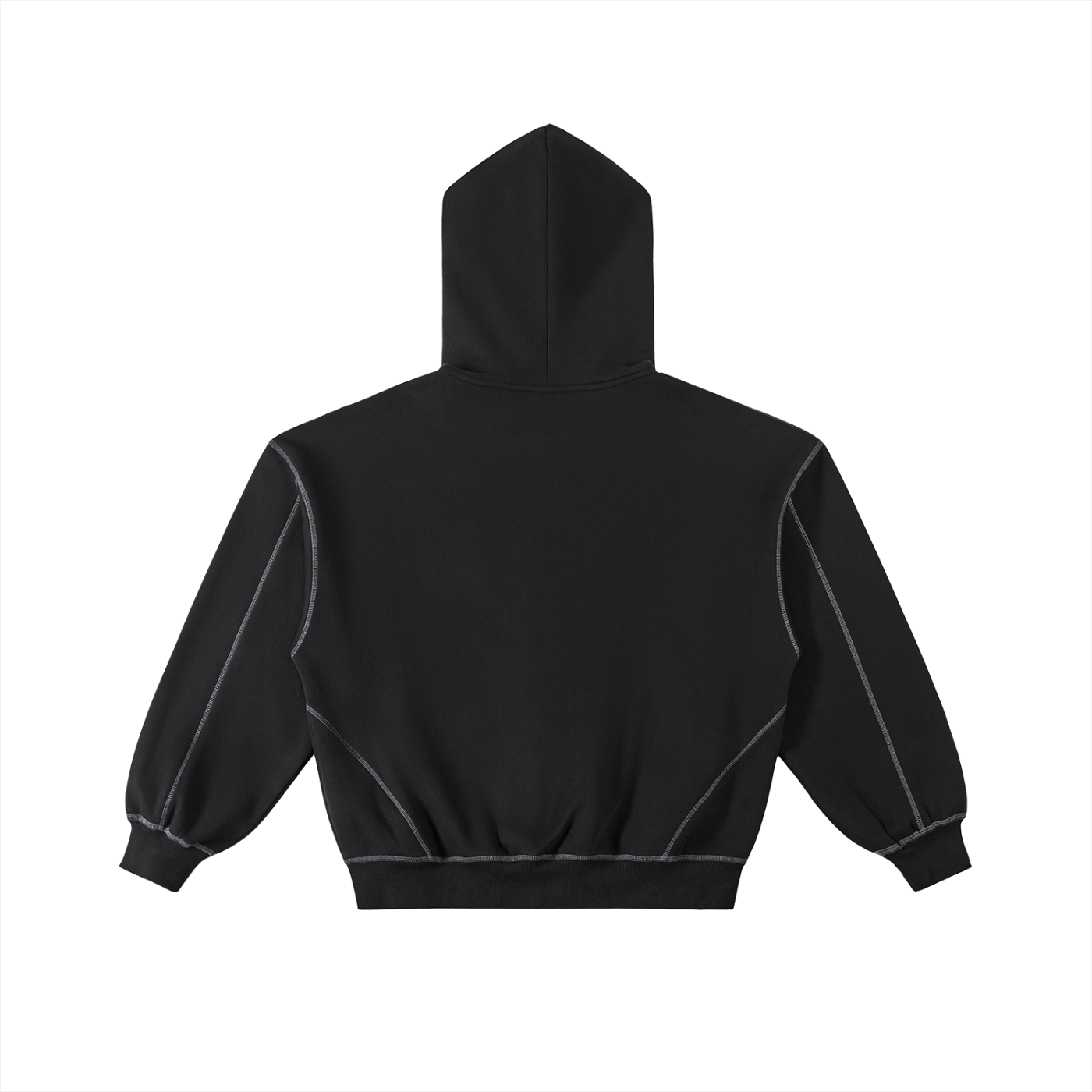 M4GLRY Boxy Fleece Zip Hoodie