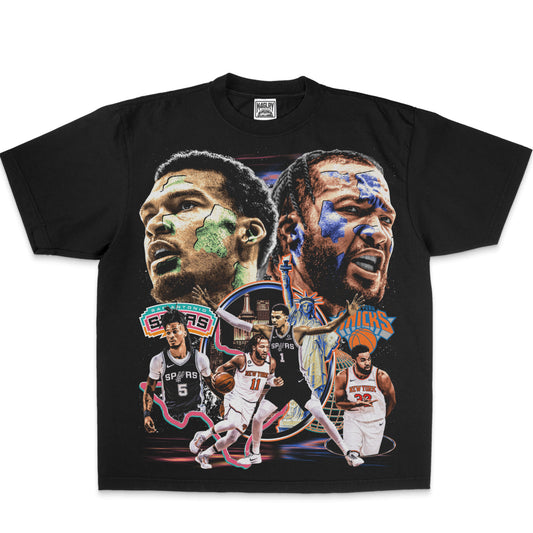 M4GLRY “MECCA VS THE ALAMO” Black T-Shirt