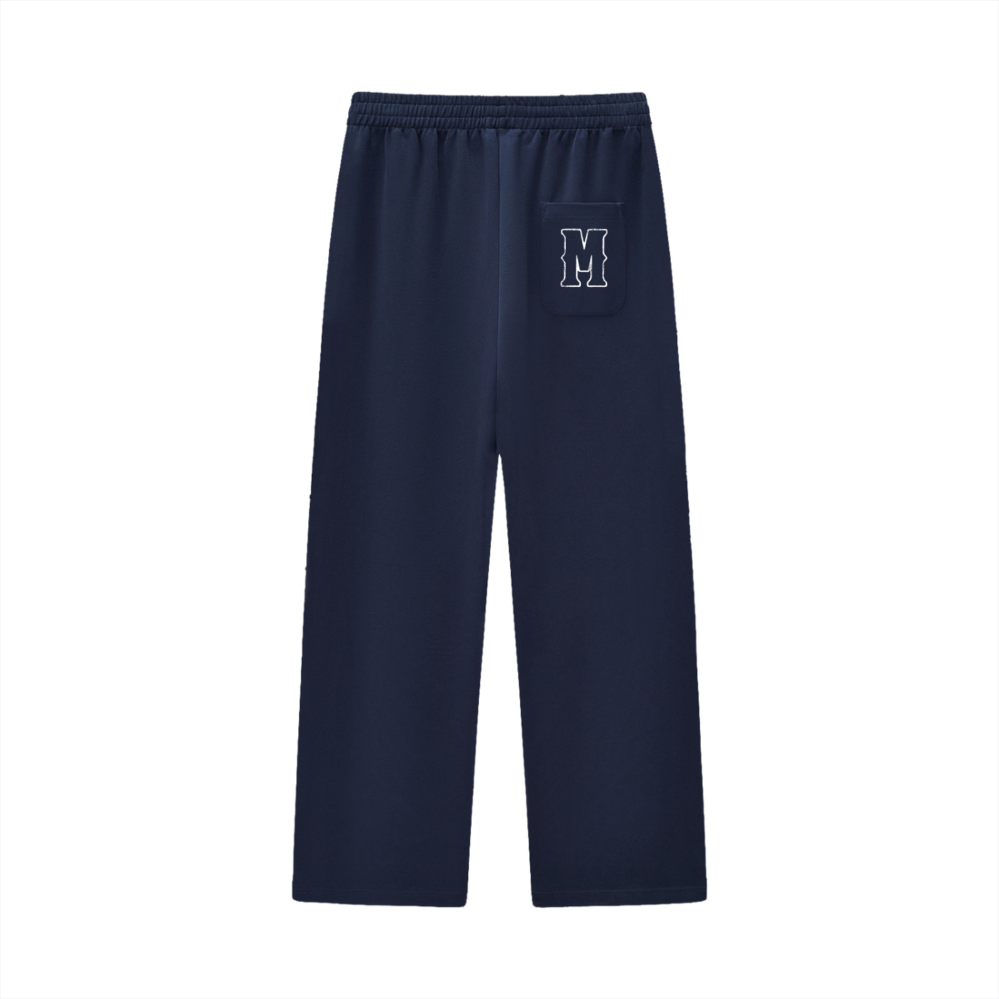 M4GLRY Curved Stripe Straight Sweatpants